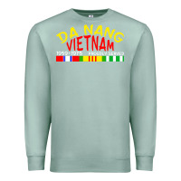 Seafoam da nang vietnam war veteran military Premium Sweatshirt - linhVisuals
