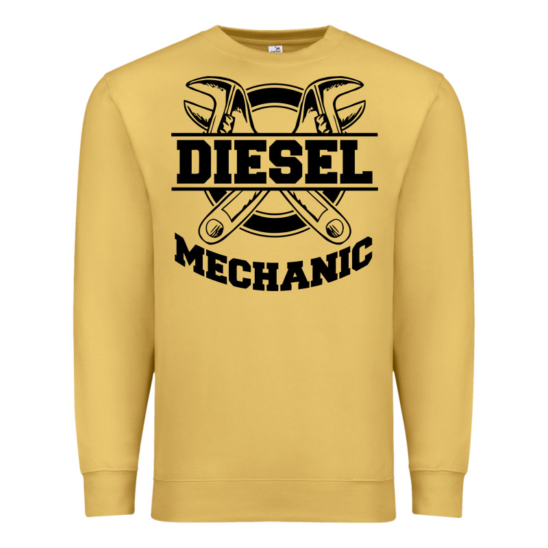 Diesel Mechanic Premium Sweatshirt by linhVisuals | Teevron