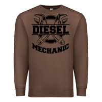 Chestnut diesel mechanic Premium Sweatshirt - linhVisuals