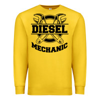 Lemon diesel mechanic Premium Sweatshirt - linhVisuals