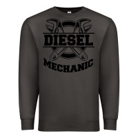 Smoke diesel mechanic Premium Sweatshirt - linhVisuals