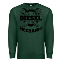 Sports Green diesel mechanic Premium Sweatshirt - linhVisuals