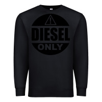 Black Diesel Only Premium Sweatshirt - linhVisuals