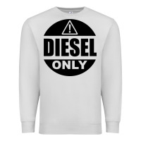 Dove Grey Diesel Only Premium Sweatshirt - linhVisuals