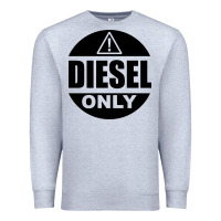 Heather Grey Diesel Only Premium Sweatshirt - linhVisuals