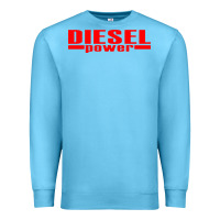 Ocean Blue Diesel Power Premium Sweatshirt - linhVisuals