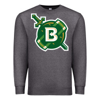 Charcoal Heather Belhaven University Premium Sweatshirt - linhVisuals