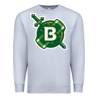 Heather Grey Belhaven University Premium Sweatshirt - linhVisuals