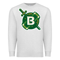 Oatmeal Heather Belhaven University Premium Sweatshirt - linhVisuals