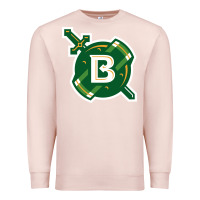Pale Pink Belhaven University Premium Sweatshirt - linhVisuals