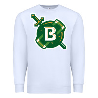 White Belhaven University Premium Sweatshirt - linhVisuals
