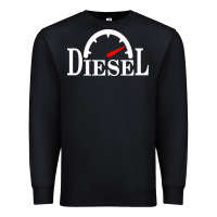 Black diesel stylish Premium Sweatshirt - linhVisuals