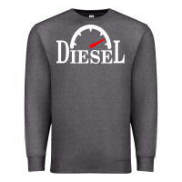 Charcoal Heather diesel stylish Premium Sweatshirt - linhVisuals