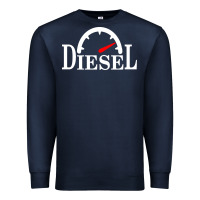 Navy diesel stylish Premium Sweatshirt - linhVisuals