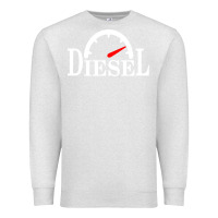 Oatmeal Heather diesel stylish Premium Sweatshirt - linhVisuals