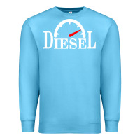 Ocean Blue diesel stylish Premium Sweatshirt - linhVisuals