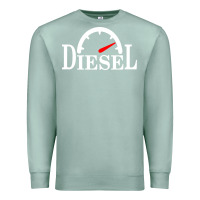Seafoam diesel stylish Premium Sweatshirt - linhVisuals