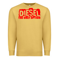 Antique Gold Diesel The Only Option Premium Sweatshirt - linhVisuals