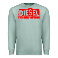 Seafoam Diesel The Only Option Premium Sweatshirt - linhVisuals