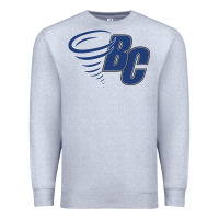 Heather Grey brevard college Premium Sweatshirt - linhVisuals