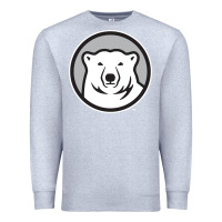 Heather Grey bowdoin college Premium Sweatshirt - linhVisuals