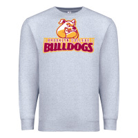 Heather Grey brooklyn college Premium Sweatshirt - linhVisuals