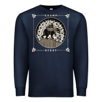 Navy caamp Premium Sweatshirt - linhVisuals