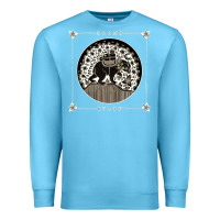 Ocean Blue caamp Premium Sweatshirt - linhVisuals