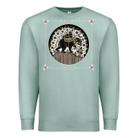 Seafoam caamp Premium Sweatshirt - linhVisuals