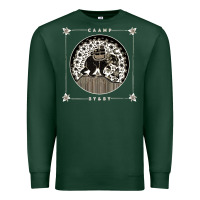 Sports Green caamp Premium Sweatshirt - linhVisuals