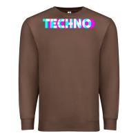 Chestnut techno music t shirt Premium Sweatshirt - linhVisuals