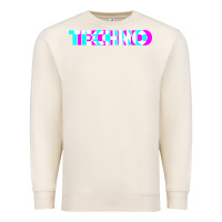 Sandshell techno music t shirt Premium Sweatshirt - linhVisuals