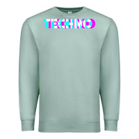 Seafoam techno music t shirt Premium Sweatshirt - linhVisuals