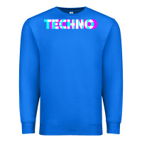 True Royal techno music t shirt Premium Sweatshirt - linhVisuals