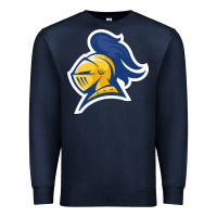 Navy Carleton College Premium Sweatshirt - linhVisuals