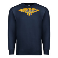 Navy duesenberg straight Premium Sweatshirt - linhVisuals