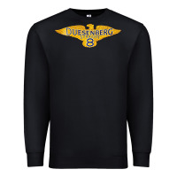Black duesenberg straight Premium Sweatshirt - linhVisuals