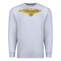 Heather Grey duesenberg straight Premium Sweatshirt - linhVisuals