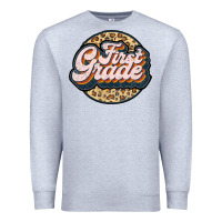 Heather Grey first grade Premium Sweatshirt - JahusDesignShop