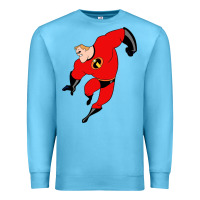 Ocean Blue incredibles Premium Sweatshirt - linhVisuals