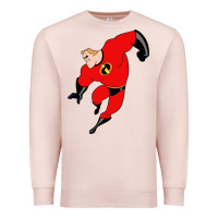 Pale Pink incredibles Premium Sweatshirt - linhVisuals