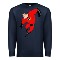 Navy incredibles Premium Sweatshirt - linhVisuals