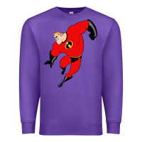 Purple incredibles Premium Sweatshirt - linhVisuals
