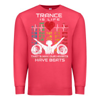 Cardinal trance music retro vintage dj gift t shirt Premium Sweatshirt - linhVisuals