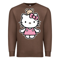 Chestnut kitty Premium Sweatshirt - linhVisuals