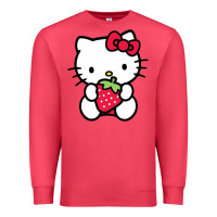 Cardinal kitty Premium Sweatshirt - linhVisuals