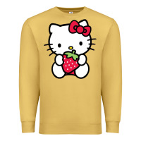 Antique Gold kitty Premium Sweatshirt - linhVisuals