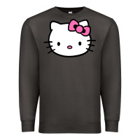 Smoke kitty Premium Sweatshirt - linhVisuals