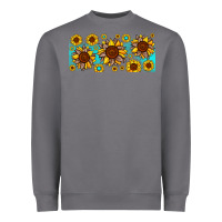 Storm leopard sunflower gemstone Heavyweight Sweatshirt - JahusDesignShop