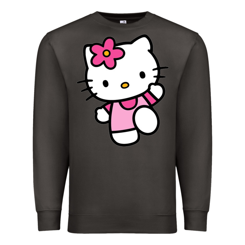 Kitty Premium Sweatshirt by linhVisuals | Teevron